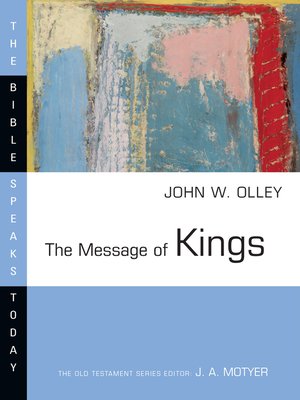 cover image of The Message of Kings
